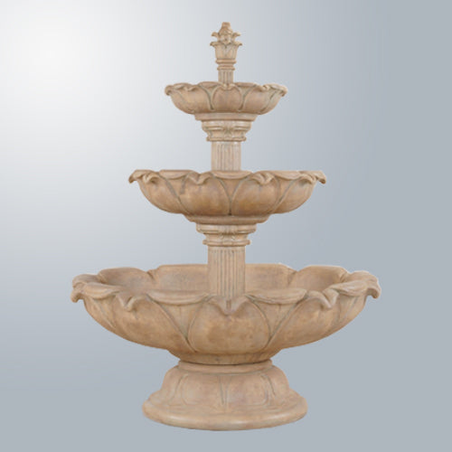 Acquarossa Three-Tier Fountain, short version