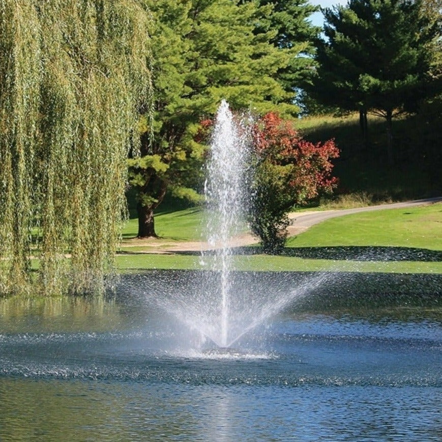 Kasco Marine J Series 3/4 HP decorative pond fountain