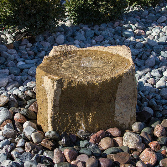 Agate Falls Stone Garden Fountain