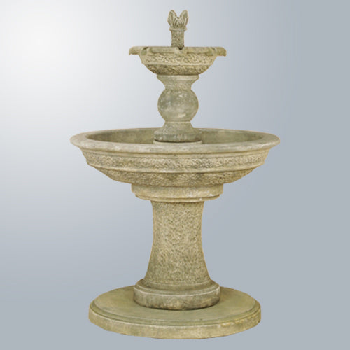Antiquarium Two-Tier Outdoor Water Fountain