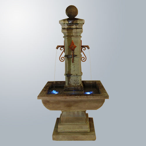 Avignon Solange Fountain with Spouts