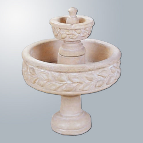Deruta Two-Tier Fountain