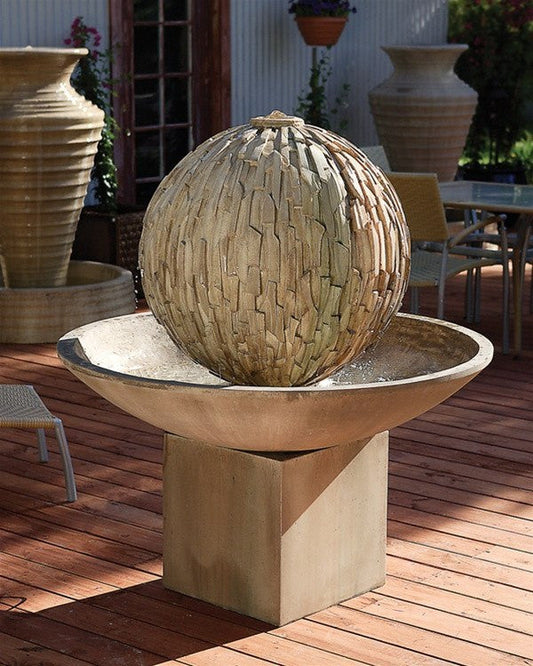 Rubix With Riser Garden Water Fountain