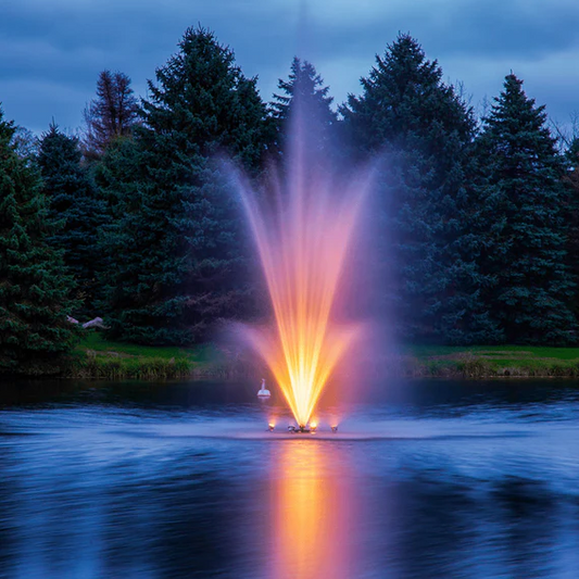 Amherst Pond Fountain by Scott Aerator