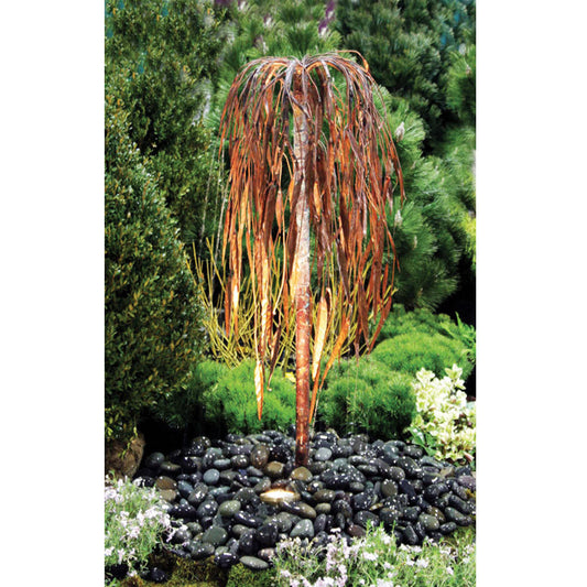 37-inch Copper Weeping Willow Garden Fountain